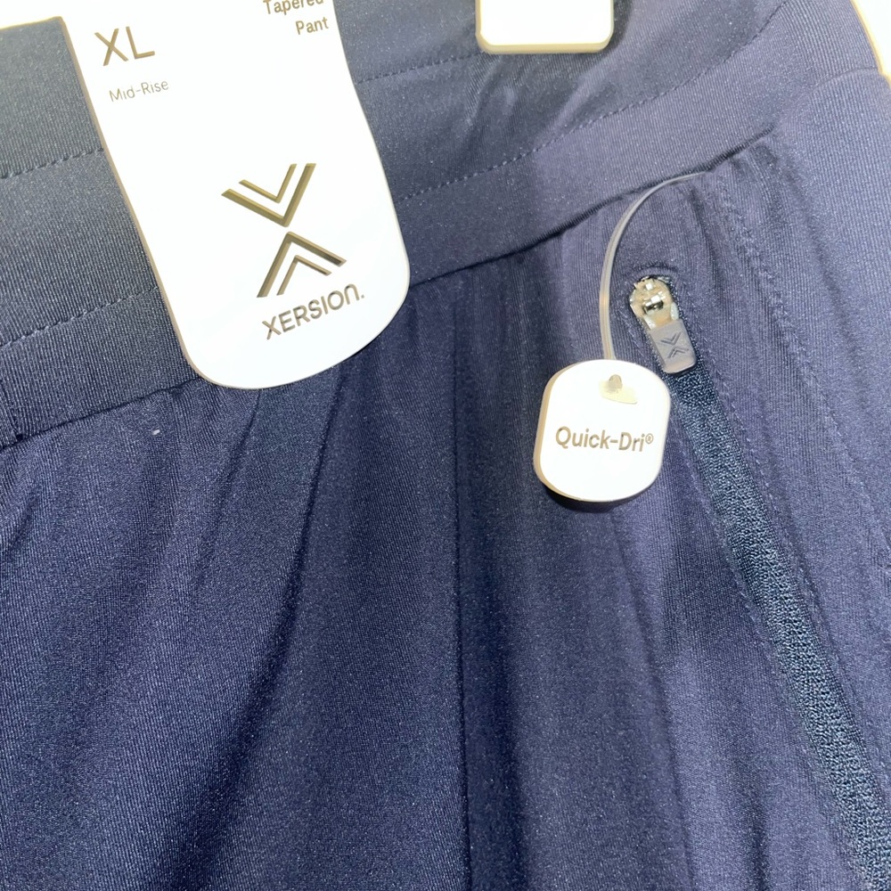 Xersion Navy Track Pants - Picture 3 of 6